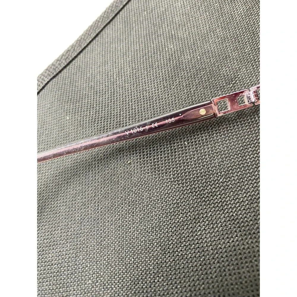 Vendela Eyeglasses FRAMES ONLY V1016 Half Rim 51-17-135 Purple 267
